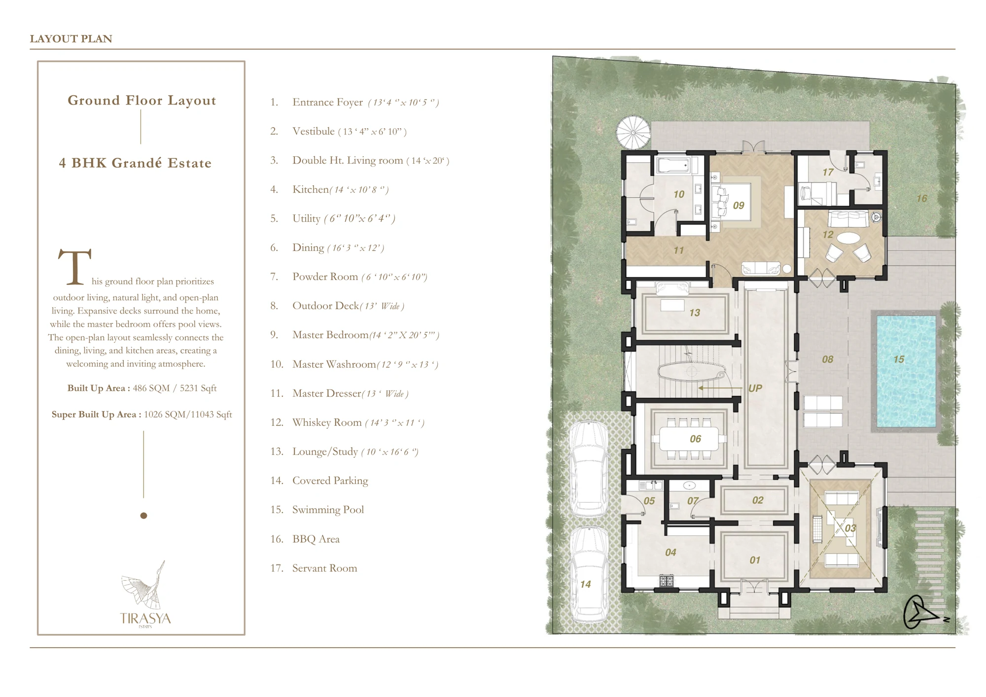 Vana by Tirasya Estates — floor / unit plan 1