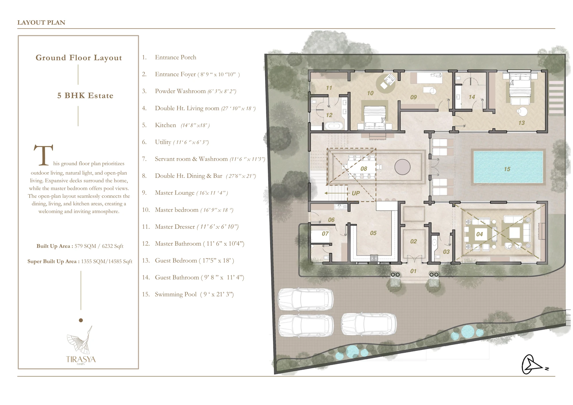 Vana by Tirasya Estates — floor / unit plan 2
